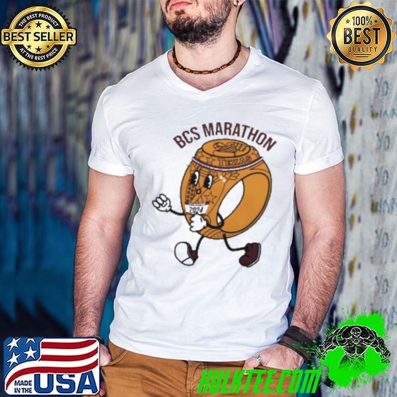 Texas BCS Marathon 2024 rings Guys V Neck