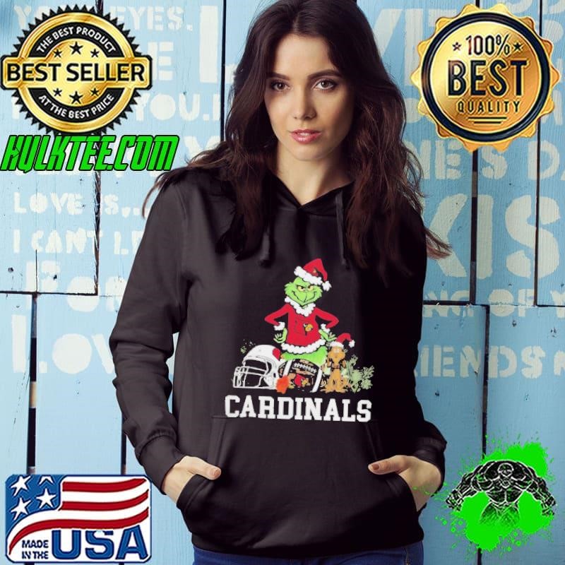 The Grinch And Louisville Cardinals Christmas Hoodie