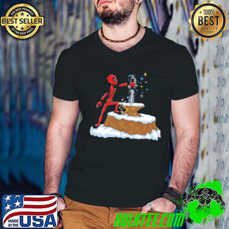 The Katana In The Stone Guys V Neck