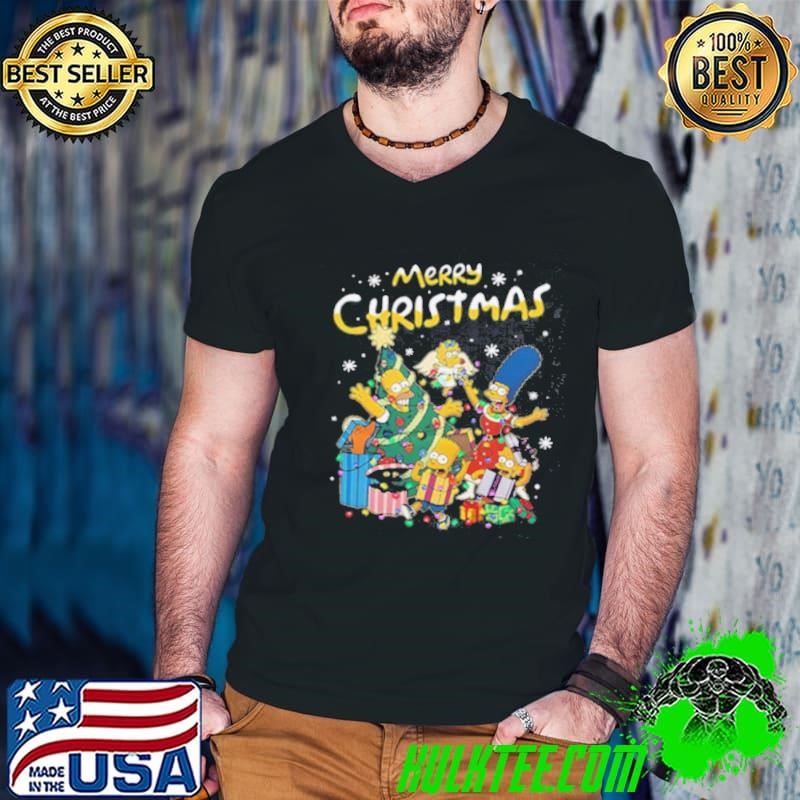 The Simpsons Christmas Family Shirt