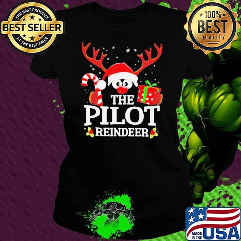 The pilot reindeer Christmas shirt