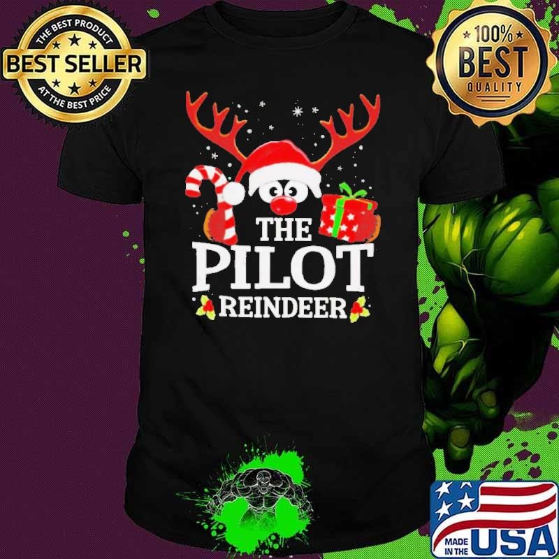 The pilot reindeer Christmas Unisex