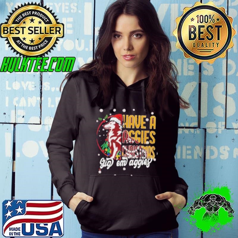 They Hate Us Because They Ain’t Us Texas A&M Aggies Mascot Christmas Hoodie