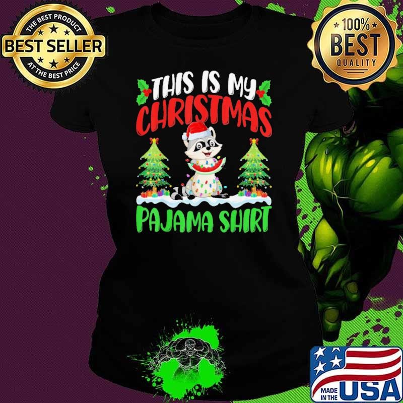 This is my christmas pajama shirt