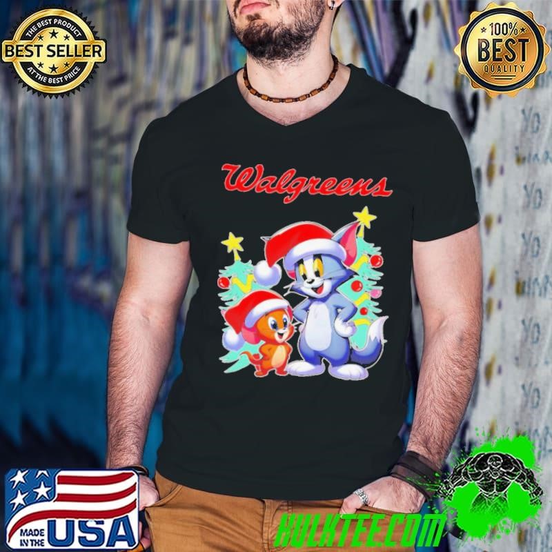 Tom and Jerry Walgreens Merry Christmas shirt