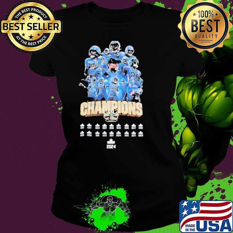 Toronto Argonauts Football Club 2024 Grey Cup Champs Shirt