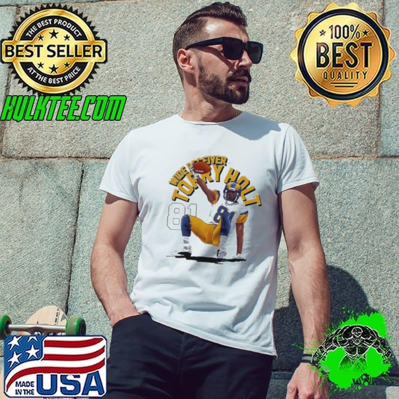 Torry Holt St. Louis Rams Wide Receiver cartoon shirt