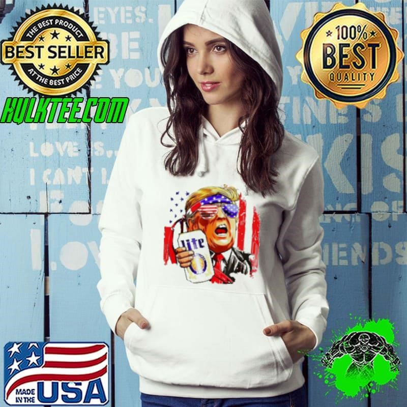 Trump Coors Light beer American flag Shirt
