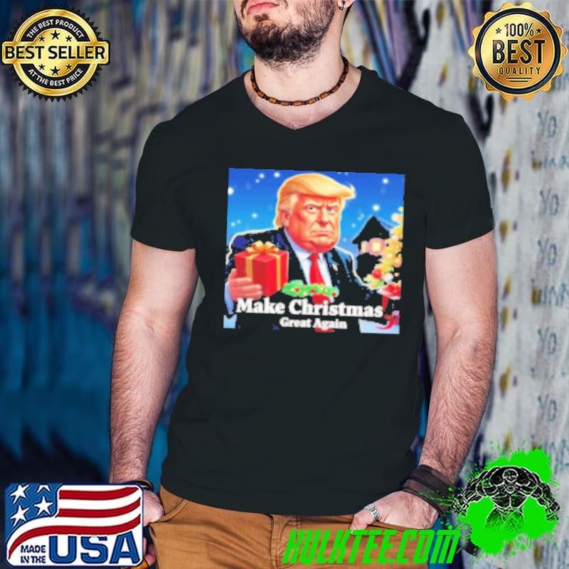 Trump Make Christmas Great Again Meme Shirt