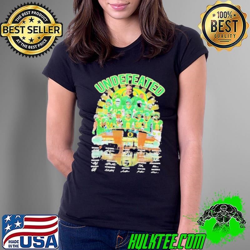 Undefeated Oregon Ducks Players Signatures shirt