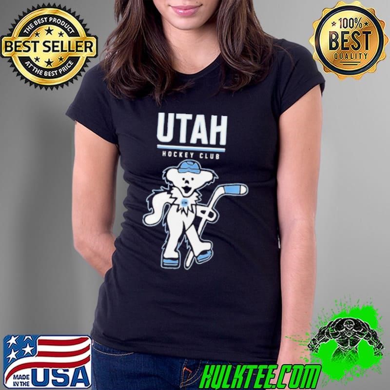 Utah Grateful Dead Night Celebrating Dancing Bears 2024 Hockey Ladies Tee
