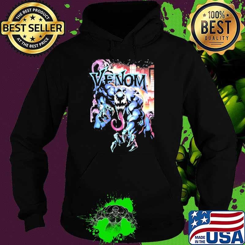 Venom Marvel City Aflame Hoodie