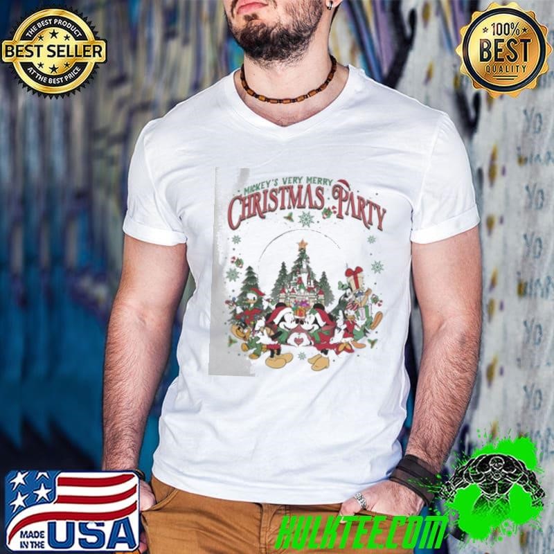 Vintage Mickey And Friends Christmas Shirt