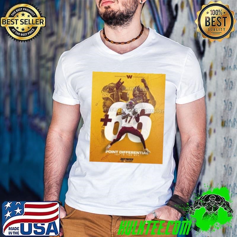 Washington Commanders Leading The Pack Point Differential 1St In The NFL Poster shirt