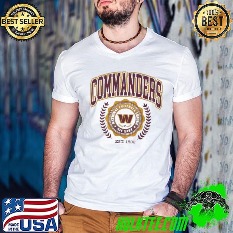 Washington Commanders Team Crest Est 1932 Shirt