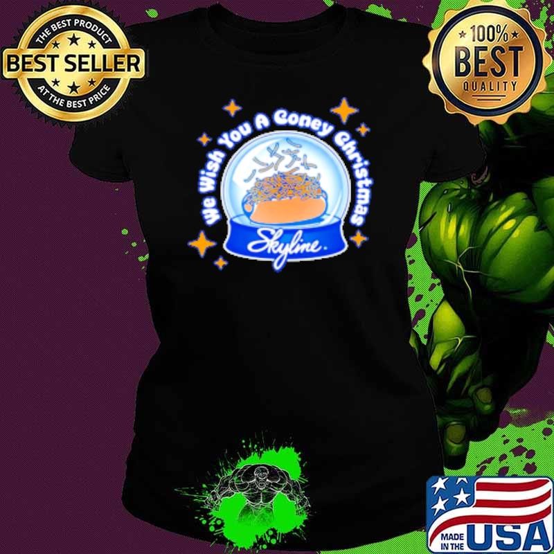 We wish you a coney Christmas snow globe Shirt