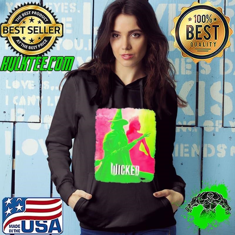 Wicked Elphaba and Glinda Tonal Hoodie