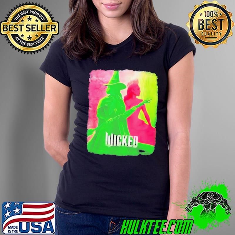 Wicked Elphaba and Glinda Tonal Ladies Tee