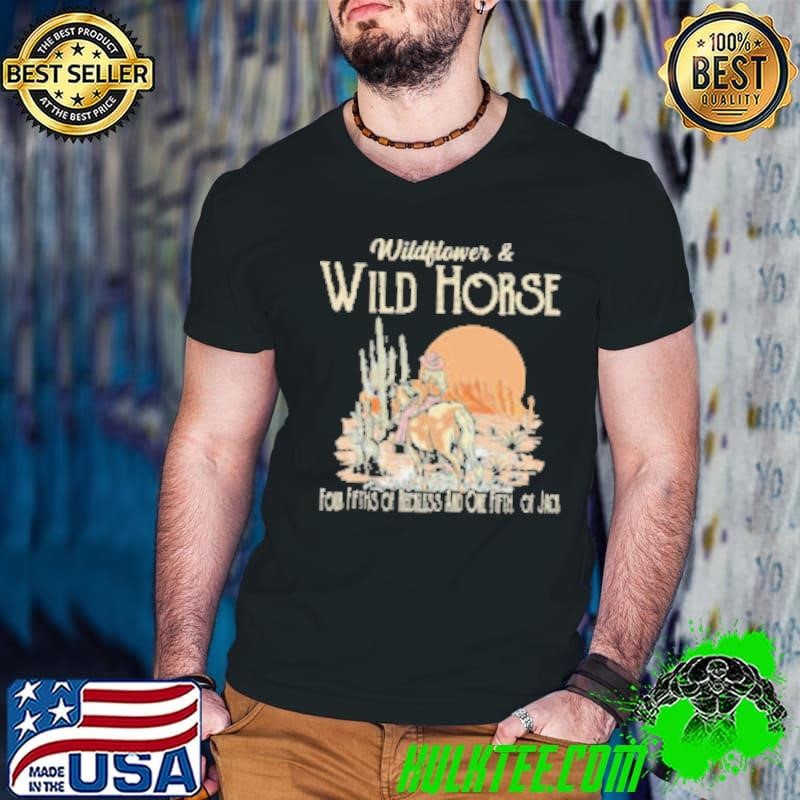 Wildflower And Wild Horse Shirt