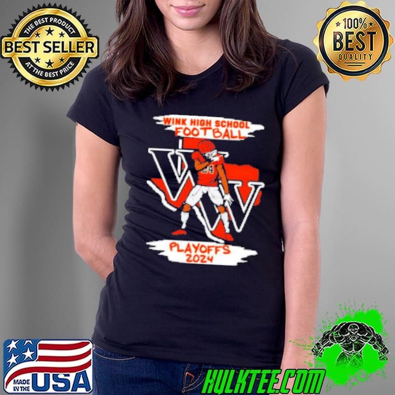 Wink high school football playoffs 2024 Ladies Tee