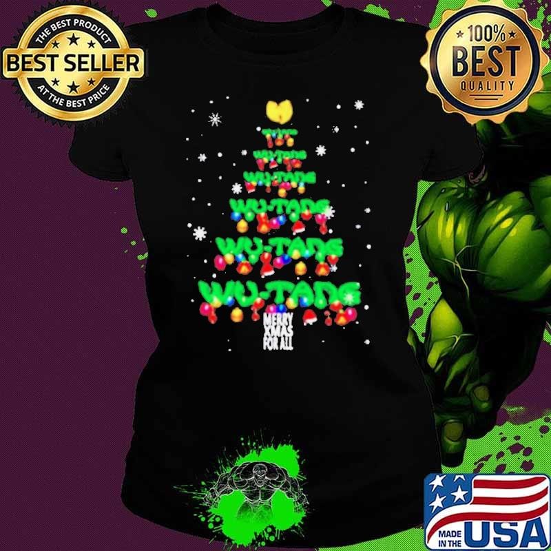 Wu Tang Clan tree Merry Xmax for all Chirstmas shirt
