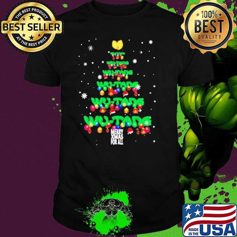 Wu Tang Clan tree Merry Xmax for all Chirstmas Unisex