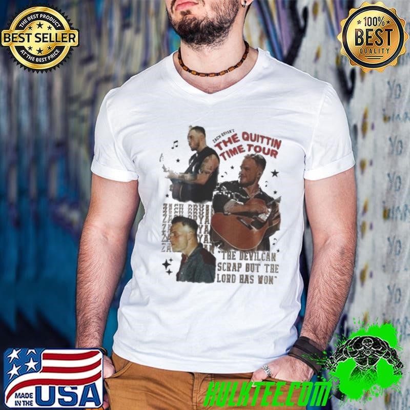 Zach Bryan The Devil Can Scrap But The Lord Has Won Shirt