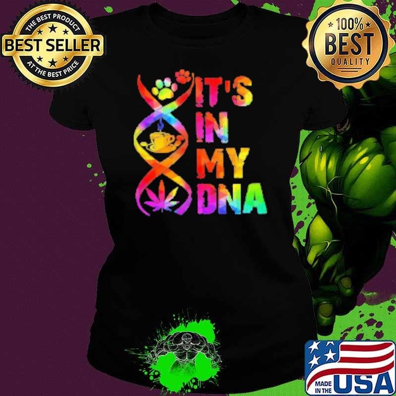it39s-in-my-dna-rainbow--classic-mens-t-shirt