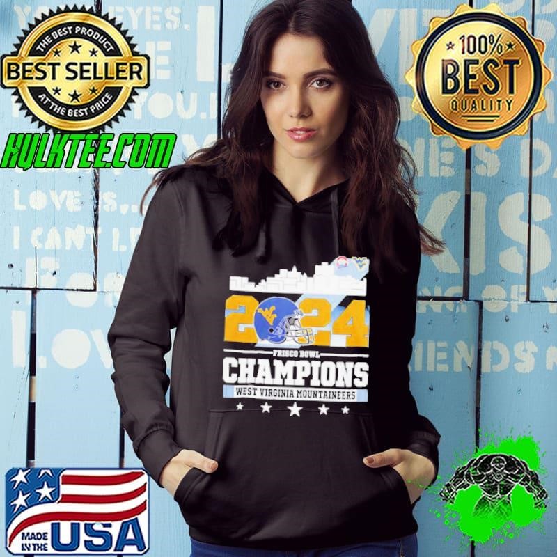 2024 Frisco Bowl Champions West Virginia Mountaineers Shirt