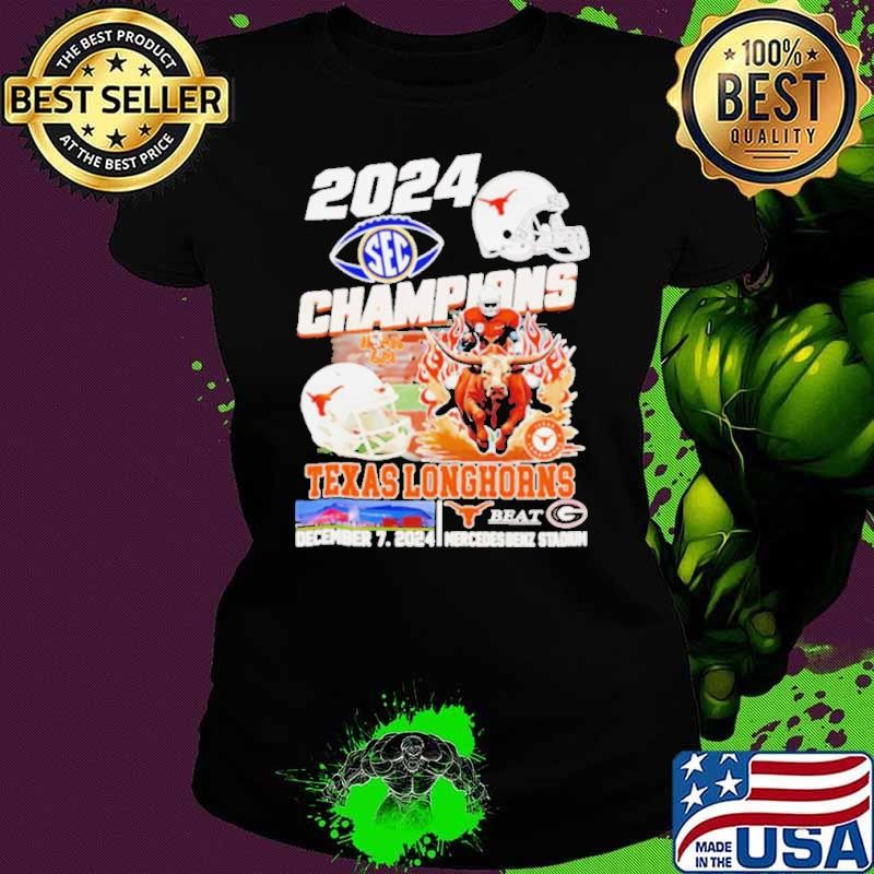 2024 SEC Champions Texas Longhorns beat Georgia Bulldogs shirt