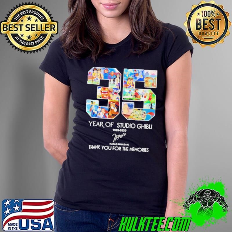 35 Studio Ghibli Studio Ghibli shirt