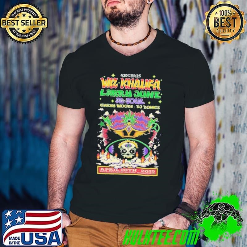 420 On The Rocks Wiz Khalifa Red Rocks Morrison CO 04 20 2025 shirt