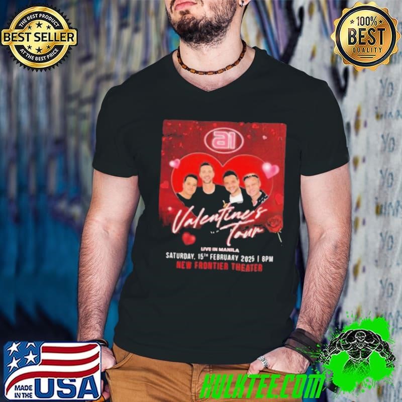 A1 Valentine’s Tour 2025 On February 15 2025 At The New Frontier Theater Merch T Shirt