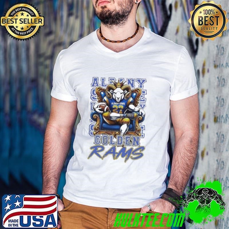 Albany State University Golden Rams HBCU 2024 Shirts Guys V Neck
