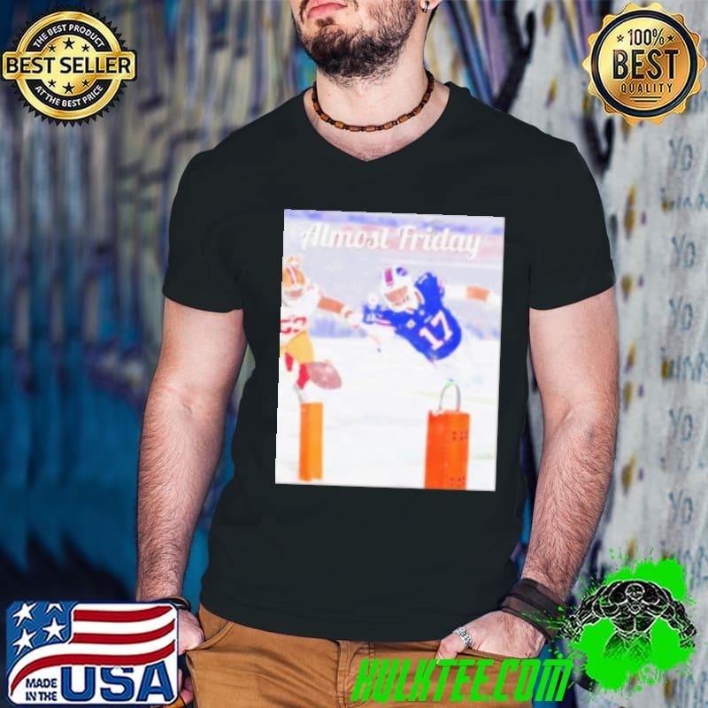 Almost Friday Bills Josh Allen Dive Shirt