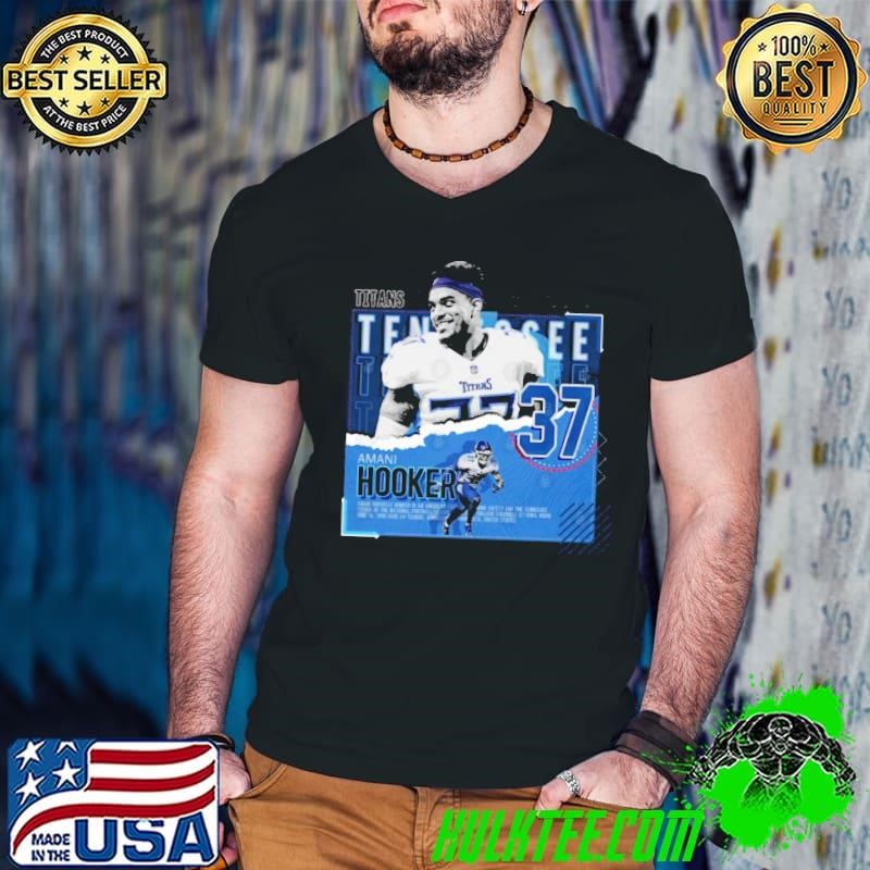 Amani Hooker American professional football safety Poster Titans Guys V Neck