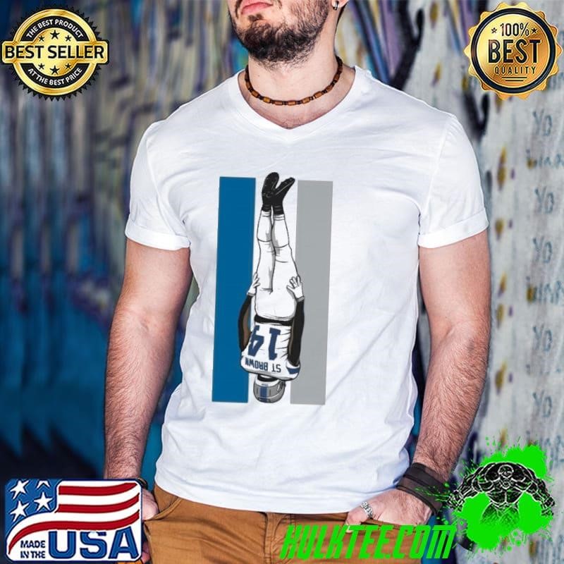 Amon-ra St Brown Celly Racing Stripe Detroit Lions Shirt