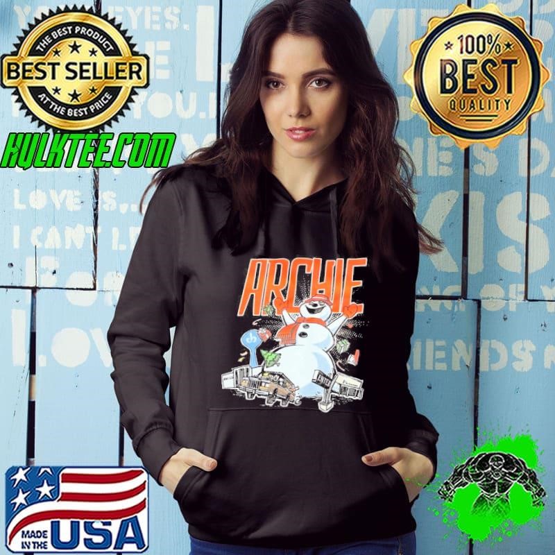 Archie The Talking Snowman Akron Beacon Journal Hoodie