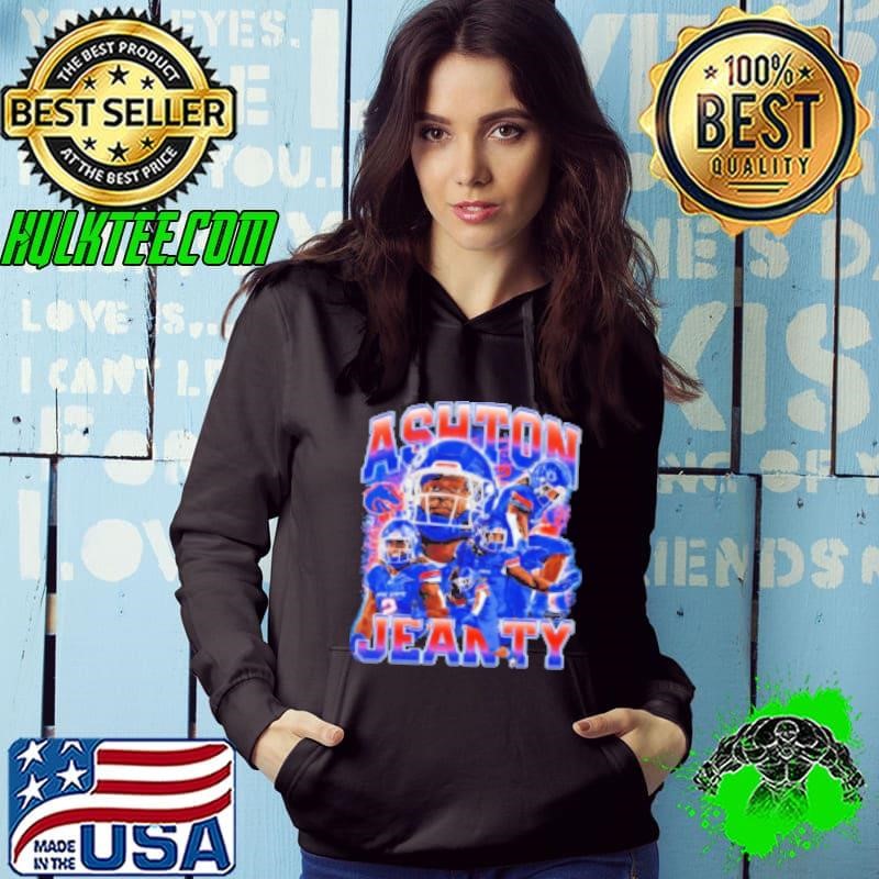 Ashton Jeanty No.2 Boise State Broncos Football graphic Hoodie