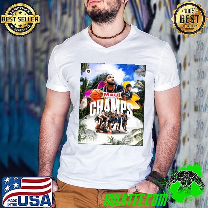 Auburn Men’s Basketball 2024 Maui Invitational Champs Shirt