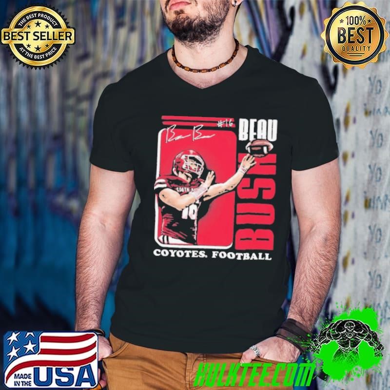 Beau Bush Illustrated South Dakota Coyotes Football Graphic Signature shirt