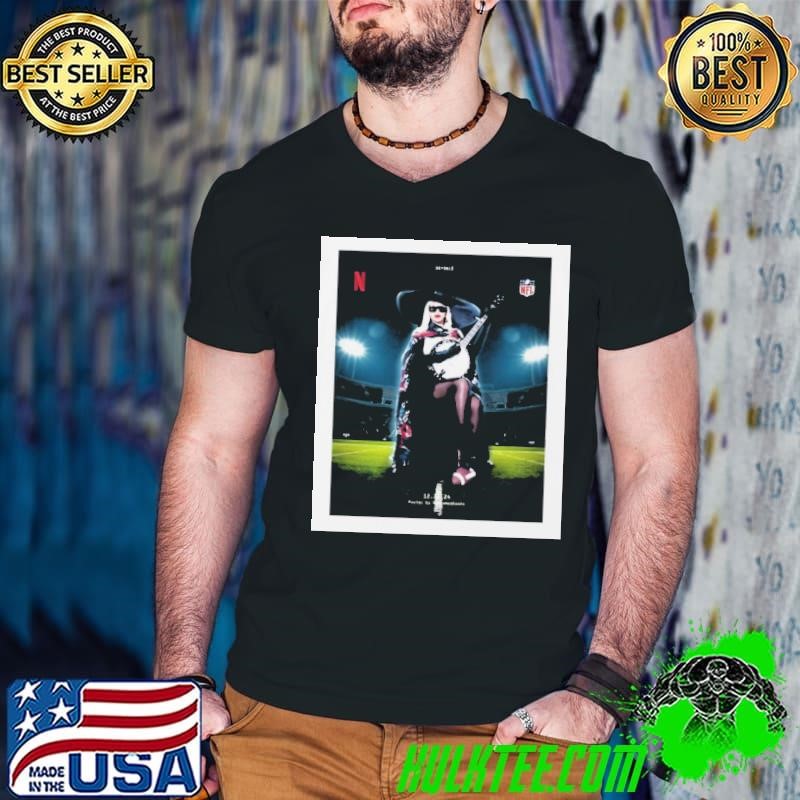 Beyoncé Halftime Show NFL 12.25.2024 By AwesomeeGoods Poster t shirt