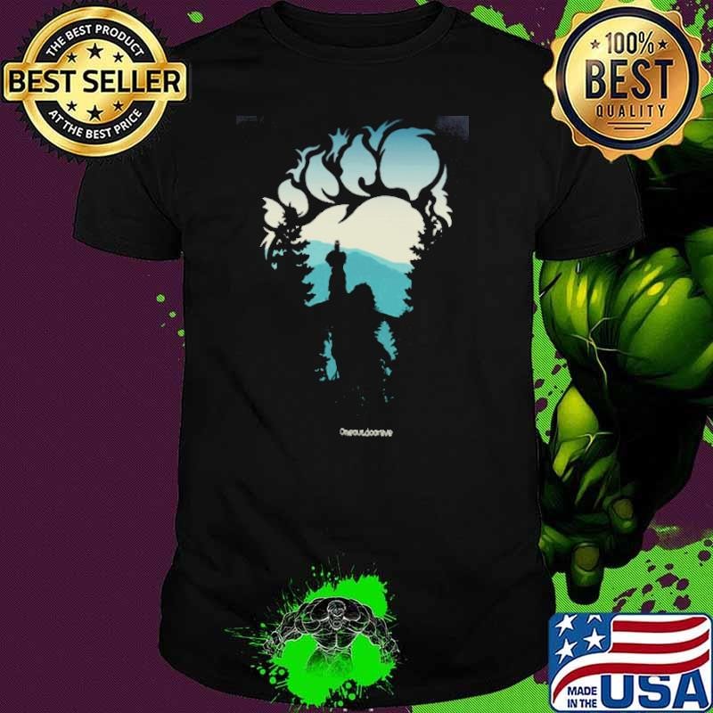 Bigfoot middle finger Classic Shirt