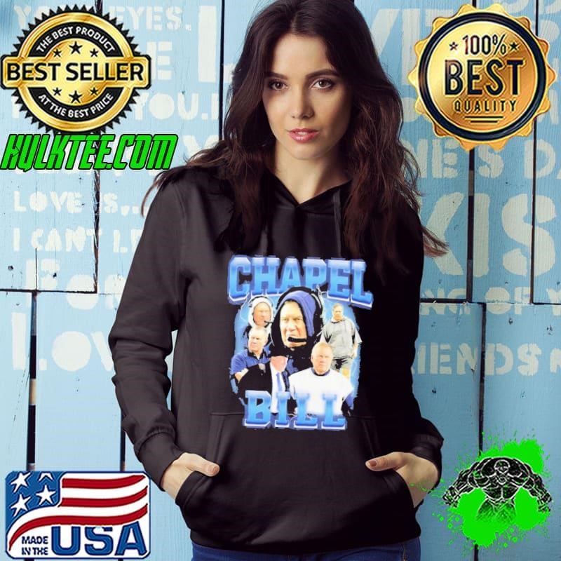Bill Belichick Unc Tar Heels Chapel Bill Hoodie