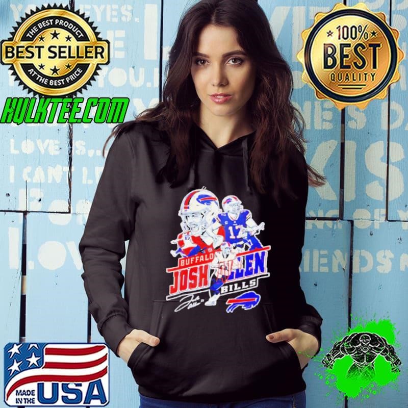 Bills Football Go Bills Josh Allen Signature Classic Hoodie