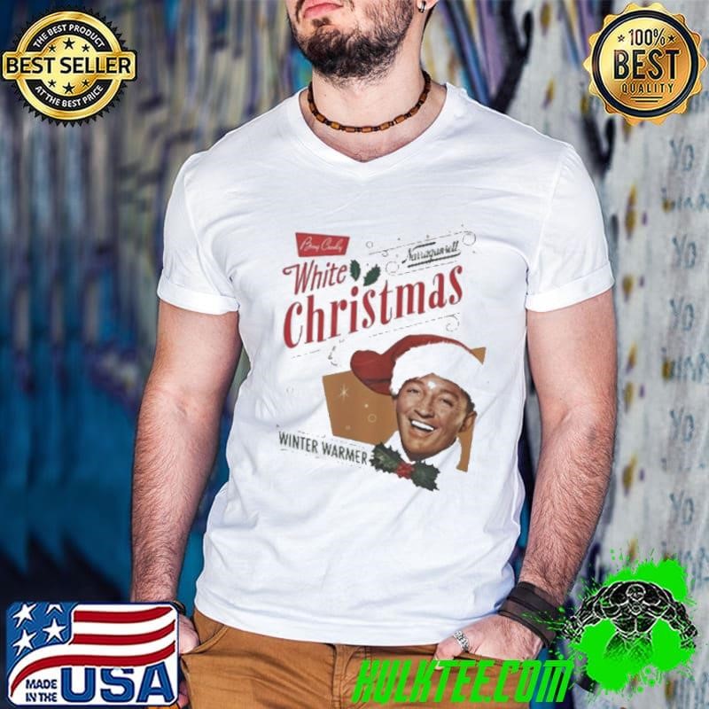 Bing Crosby Narragansett Beer White Christmas Winter Warmer 2024 Guys V Neck