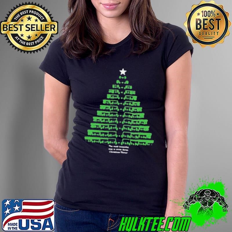 Blackpenredpen Mathematicians’ Big Christmas Tree The Most Beautiful Way To Write Three Christmas Three 2024 T shirt