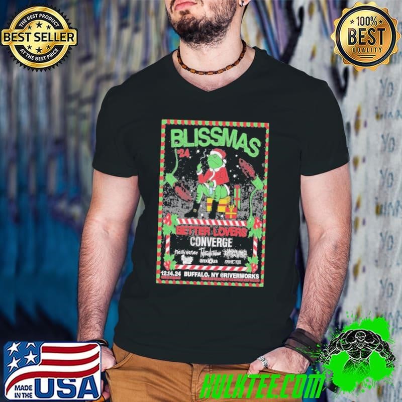 Blisssmas Better Lovers Riverworks Dec 14 2024 Poster Buffalo, NY shirt