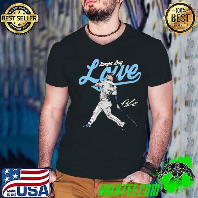 Brandon Lowe Score American professional baseball second baseman Guys V Neck