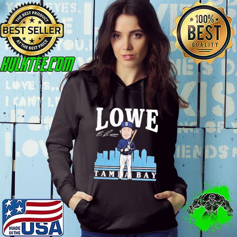 Brandon Lowe Toon American professional baseball second baseman T-Shirt